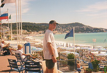 TJ at Nice (Looking at Beach).jpg (46522 bytes)